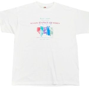 Revlon Walk For Women 2004 T Shirt (Size XL) "Eva Mendes" NWOT